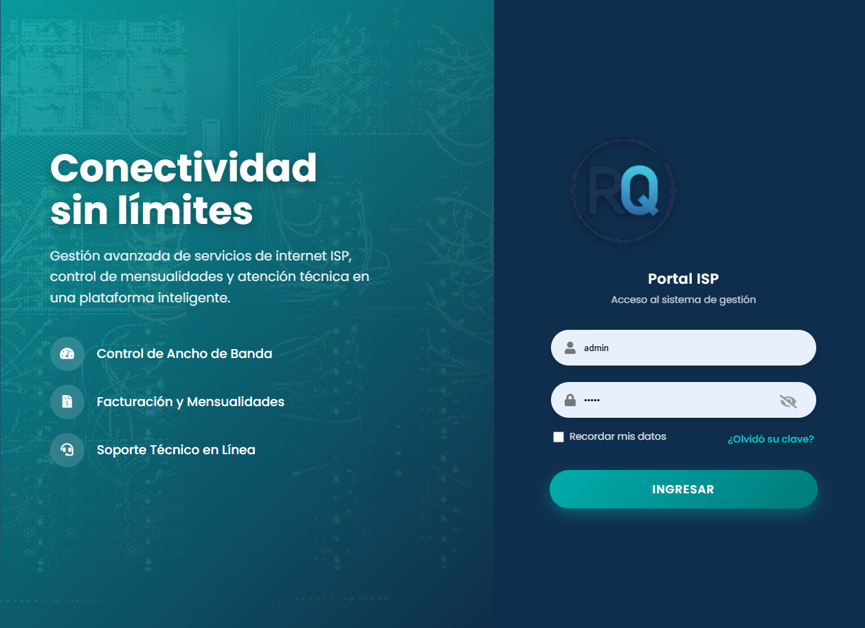 SISTEMA DE INTERNET